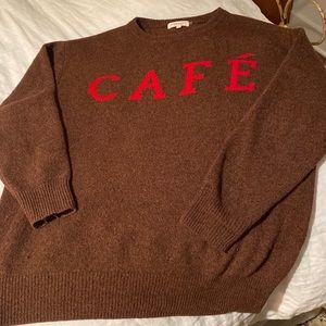 Demy Lee  Anthropologie Cafe Sweater